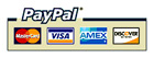 PayPal, Accepted Credit Cards